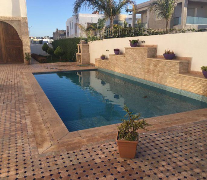 Beach side 3 Bedrooms Pool Villa Founty Agadir Ref: N1050