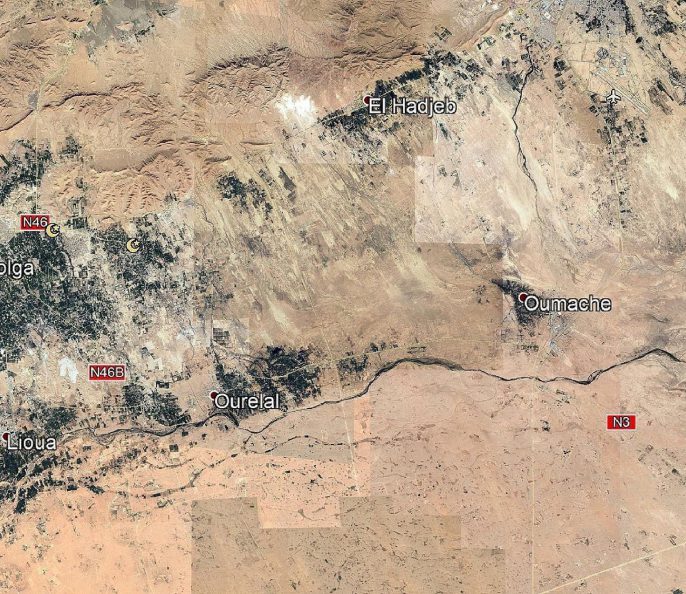 Terrain de 20 hectares à Lioua, Biskra, Algérie