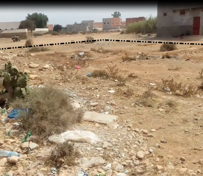 Terrain1148 m² a lmzar de ait mloule