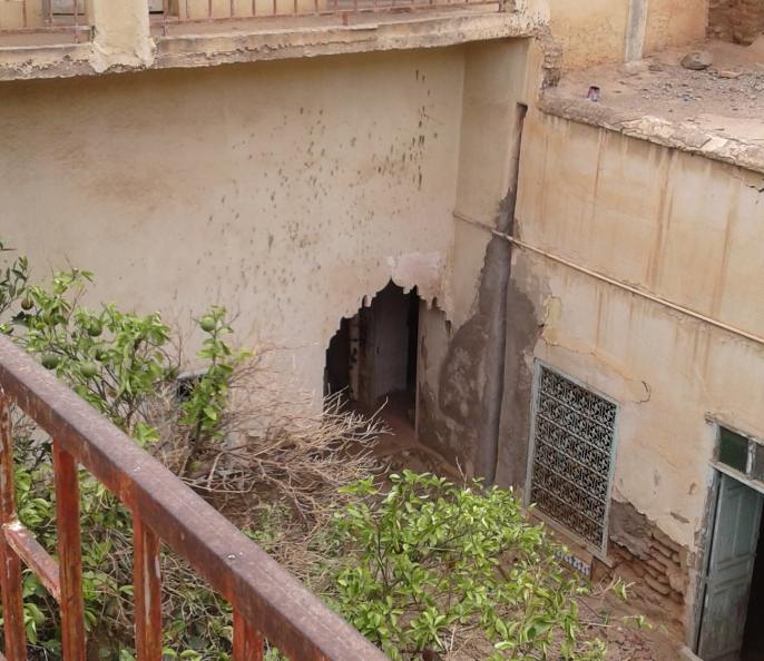 Riad en ruines à vendre.