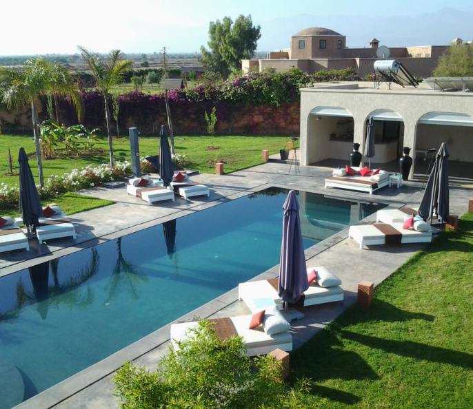 Villa d&rsquo;hôtes de luxe à vendre à Marrakech