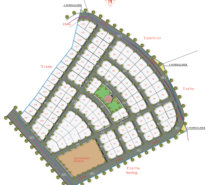 Lots ZONE INDUSTRIELLE MANSOURIA