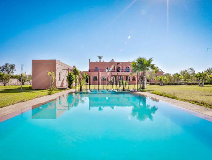 Belle résidence 1 ha  Palmeraie de Marrakech
