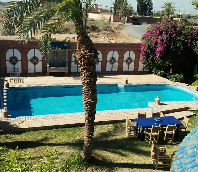 Villa style Riad en location longue durée à Marrak
