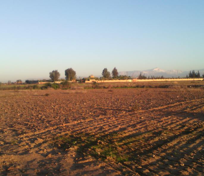 Terrain pour villa de 3855m2  à Rte Amizmiz Makech