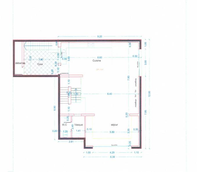 Terrain avec projet autorisé à aghroud bensergaou