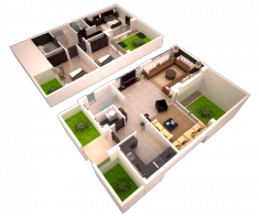 Villas de 138 m² à Agadir