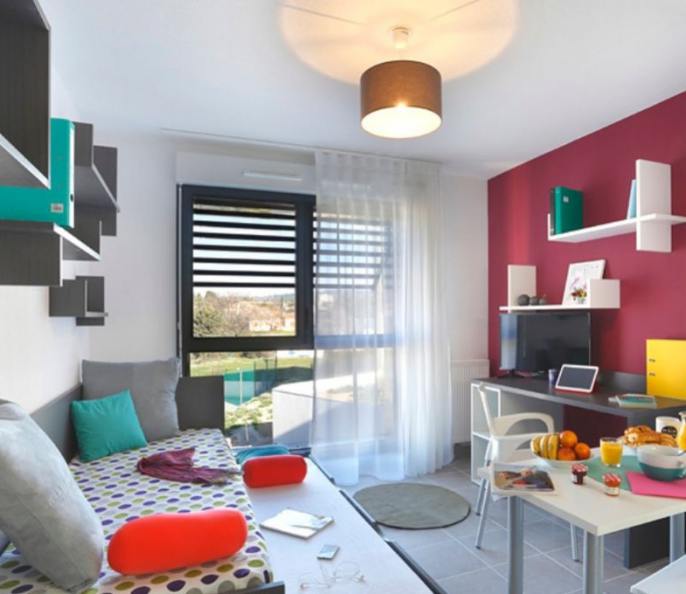 Location appartement meublé 580€ , quartier arceaux