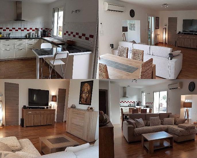 Villa 7 pièces 200 m² ( Plain-Pied ) avec Piscine 8 x 4 m