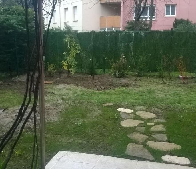 T3 meublé-grand jardin