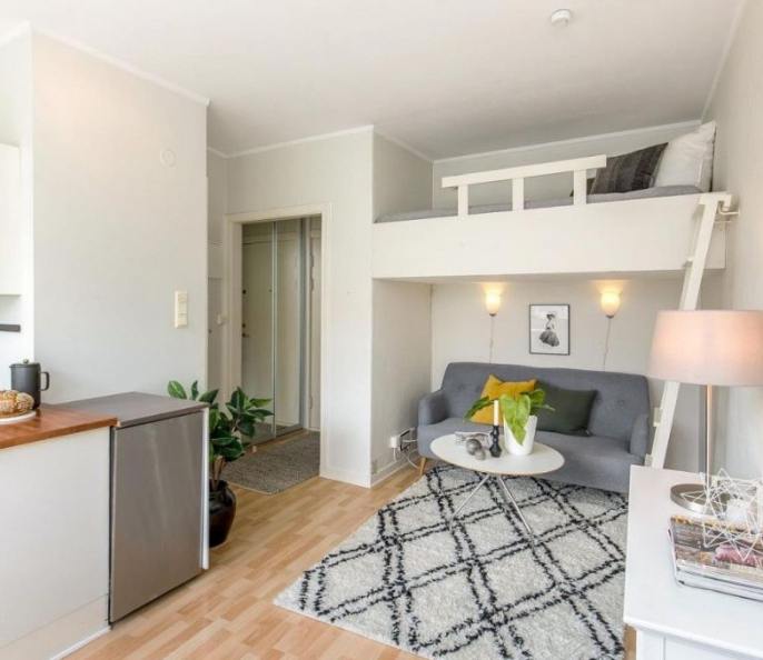 Studio meublé en location