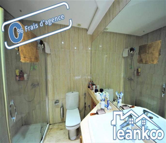 Appartement de 129 m² à louer au centre de Maarif (à 3 min du Twin Center)