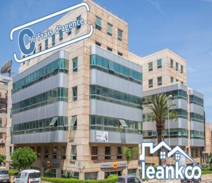 À louer bureaux équipés Sidi Maârouf Casablanca (prix par position)