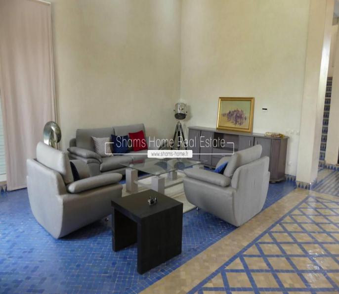 Splendide Villa en Location Longue Durée Marrakech Amelkis
