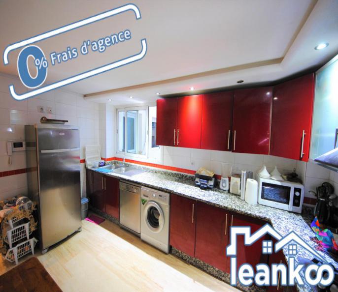 Appartement de 129 m² à louer au centre de Maarif (à 3 min du Twin Center)
