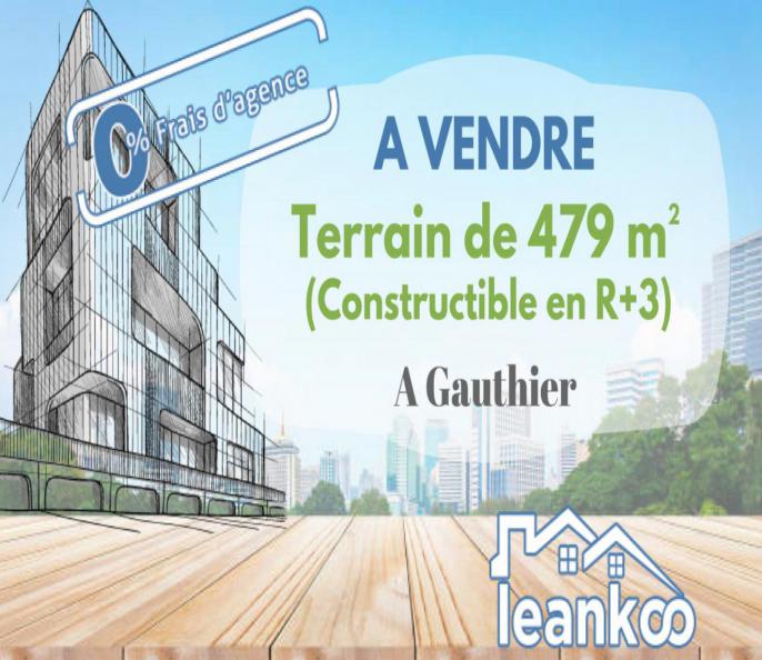 Terrain de 479m² à vendre à Gauthier