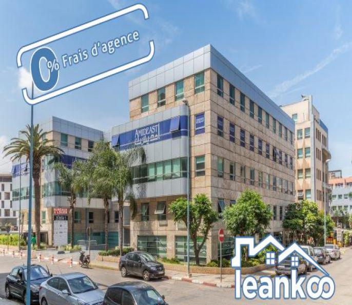 À louer bureaux équipés Sidi Maârouf Casablanca (prix par position)
